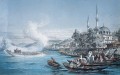Istanbul bateaux Amadeo Preziosi néoclassicisme romanticisme Araber